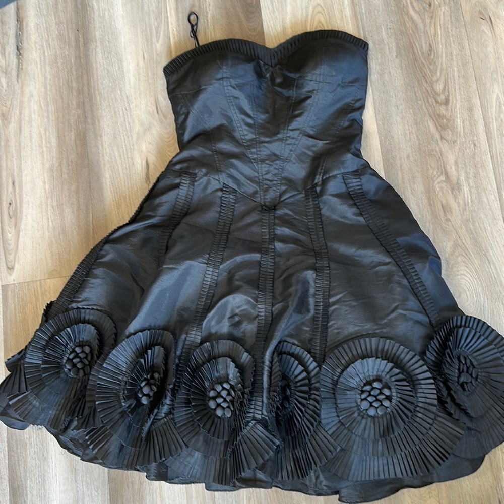 Basix Black cocktail party dress size 10